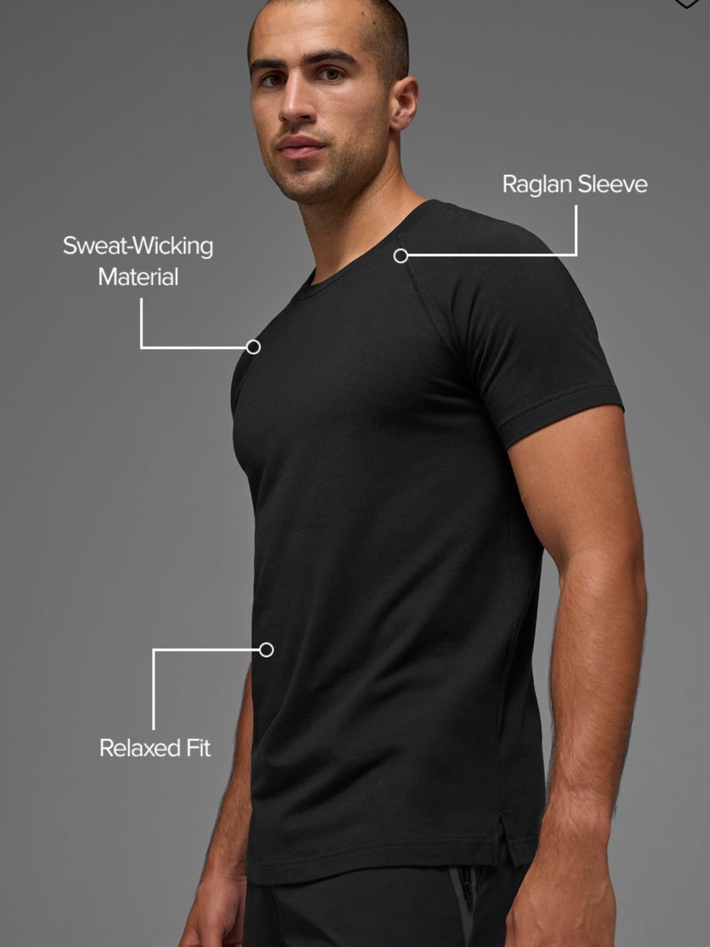 ✅ ALO VAPOR
CREWNECK SHORT
SLEEVE with Tag